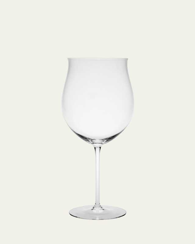 Olympia Burgundy Wine Glass